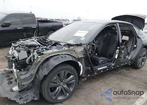 2023 Acura Tlx A-Spec Package z USA, uszkodzony, nr VIN 19UUB5F58PA006582